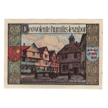 Banknote, Germany, Sooden a.d. Werra, Bad Gemeinde, 10 Pfennig, rue, undated