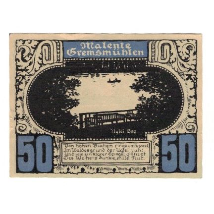Banknote, Germany, Plön Ost-Holsteinisches Tageblatt und Plöner Zeitung, 50