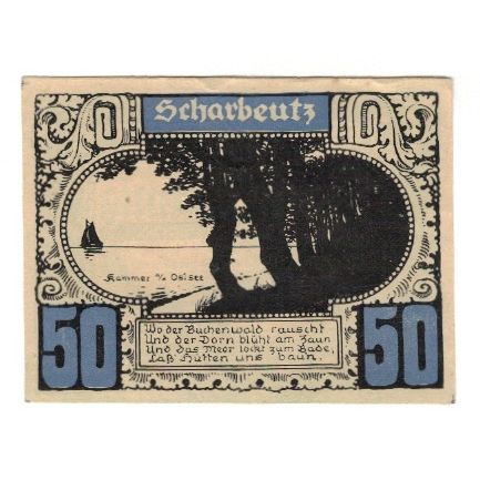 Banknote, Germany, Plön Ost-Holsteinisches Tageblatt und Plöner Zeitung, 50