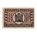 Banknote, Germany, Ilmenau Stadt, 20 Pfennig, personnage, 1921, 1921-01-01