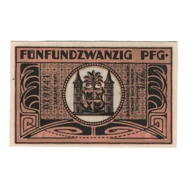 Banknote, Germany, Ilmenau Stadt, 25 Pfennig, personnage, 1921, 1921-01-01
