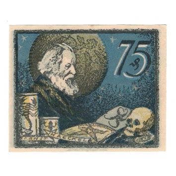 Billet, Allemagne, Jena Stadt, 75 Pfennig, personnage 2, 1921, 1921-05-01, SUP