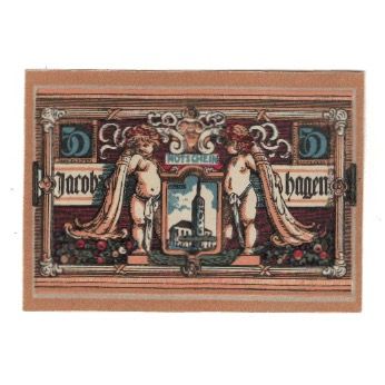 Banknote, Germany, Jacobshagen Stadt, 50 Pfennig, Batiment, 1920, AU(55-58)