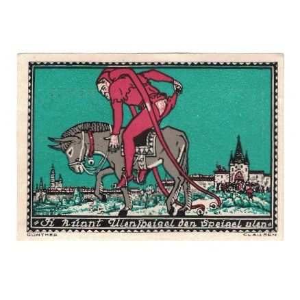 Banknote, Germany, Kneitlingen Gemeinde, 1 Mark, personnage, 1921, 1921-11-01