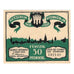 Billet, Allemagne, Kitzingen Stadt, 50 Pfennig, personnage 1, 1921, 1921-03-01