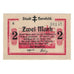 Banknote, Germany, Hersfeld Stadt, 2 Mark, N.D, 1919, 1919-01-31, AU(55-58)