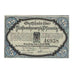 Banknote, Germany, Lebus Sparkasse des Kreises Lebus in Seelow, 25 Pfennig