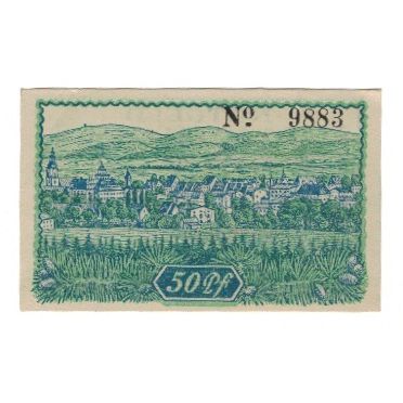 Banknote, Germany, Mittelwalde Stadt, 50 Pfennig, paysage, undated (1920)