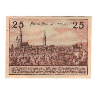 Banknote, Germany, Leobschütz Stadt, 25 Pfennig, paysage, 1922, 1922-12-31