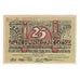 Nota, Alemanha, Lemgo Stadt, 25 Pfennig, Ville, 1921, 1921-05-25, AU(55-58)