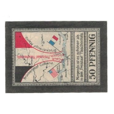 Banknote, Germany, Lorch Stadt, 50 Pfennig, carte, 1921, 1921-06-15, AU(55-58)