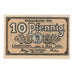 Banknote, Germany, Lieberose Stadt, 10 Pfennig, valeur faciale, 1919, AU(55-58)