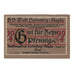 Geldschein, Deutschland, Lindenberg i. Allgäu Stadt, 10 Pfennig, personnage