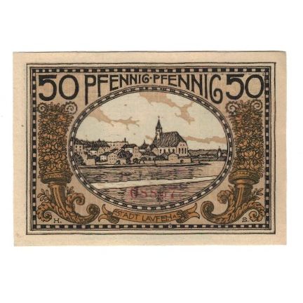Banknote, Germany, Laufen Stadt, 50 Pfennig, paysage, 1920, 1920-10-20
