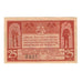 Banknote, Germany, Leopoldshall Stadt, 25 Pfennig, personnage, 1921, 1921-07-25