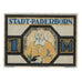 Banknote, Germany, Paderborn Stadt, 1 Mark, Batiment, 1921, 1921-11-10