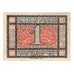 Banknote, Germany, Neundorf Gemeinde, 1 Mark, arbre, 1921, 1921-09-01