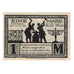 Geldschein, Deutschland, Paderborn Stadt, 1 Mark, Batiment, 1921, 1921-11-10