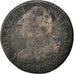 France, 2 Sols, 2 sols françois, 1792, Montpellier, Bronze, B+, Gadoury:25
