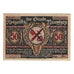 Biljet, Duitsland, Naumburg a.S. Stadt, 50 Pfennig, personnage 2, 1920, TTB+