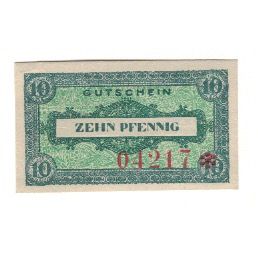 Banknote, Germany, Diessen-St. Georgen Jos. C. Huber, 10 Pfennig, Texte