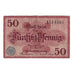 Banknote, Germany, Osnabrück Handelskammer, 50 Pfennig, Texte, 1917