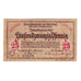 Banknote, Germany, Osterholz Amtssparkasse, 25 Pfennig, Palais de Justice, 1921