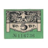 Geldschein, Deutschland, Plauen I.V. Stadt, 5 Pfennig, personnage, 1921