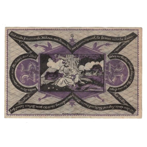 Banknote, Germany, Dortmund und Hörde Stadt und Landkreise, 25 MARK