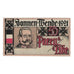 Nota, Alemanha, Parey a.d. Elbe Spar und Creditbank, 50 Pfennig, texte 1, 1922