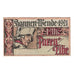Geldschein, Deutschland, Parey a.d. Elbe Spar und Creditbank, 1 Mark, texte 1