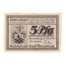 Banknote, Germany, Ronneburg Stadt, 5 Pfennig, Batiment, 1921, 1921-05-01