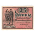 Billet, Allemagne, Ronneburg Stadt, 25 Pfennig, Batiment, 1921, 1921-05-01, SUP