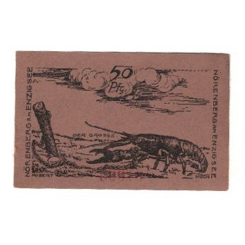 Biljet, Duitsland, Norenberg Stadt, 50 Pfennig, animal, 1920, 1920-06-01, SUP