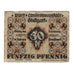 Banknote, Germany, Stuttgart Stadt, 50 Pfennig, Batiment, 1921, 1921-07-31