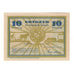 Banknote, Germany, Schaala Gemeinde, 10 Pfennig, paysage, 1921, 1921-08-15