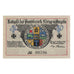 Banknote, Germany, Sörup Amtsbezirk, 50 Pfennig, Monument, 1920, 1920-05-18