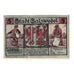 Banknote, Germany, Salzwedel Stadt, 5 Pfennig, rue, 1921, 1921-12-31, AU(55-58)