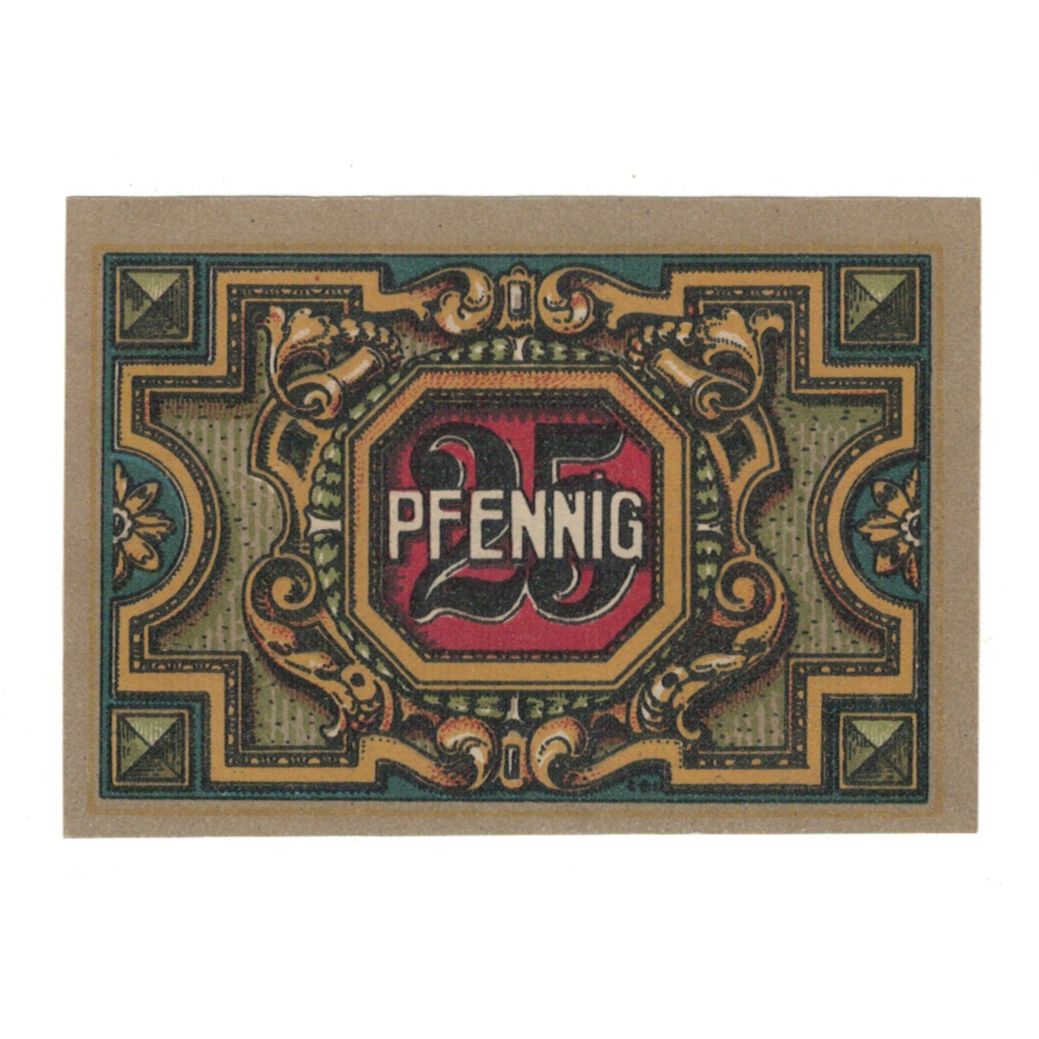 Geldschein, Deutschland, Trostberg Stadt, 25 Pfennig, valeur faciale, 1920, VZ