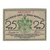 Banknote, Germany, Weida Stadt, 25 Pfennig, personnage, undated (1921)