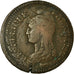 France, Decime, Dupré, 1797, Paris, Bronze, VF(20-25), Gadoury:185