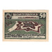 Geldschein, Deutschland, Vechta Stadt, 50 Pfennig, personnage 1, 1922