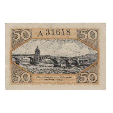Banknote, Germany, Schweich a.d. Mosel Verein für Handel und Gewerbe e.V., 50