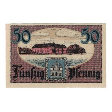 Banknote, Germany, Sonderburg Stadt, 50 Pfennig, paysage, 1920, 1920-07-01