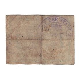 Geldschein, Deutschland, Witten Stadt, 1 Pfennig, N.D, 1918, 1918-10-08, S+