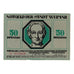Banknote, Germany, Weimar Stadt, 50 Pfennig, personnage, 1921, 1921-03-01