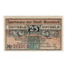Banknote, Germany, Wunstorf Stadt, 25 Pfennig, Texte, 1922, 1922-04-01