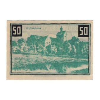 Geldschein, Deutschland, Wunstorf Stadt, 50 Pfennig, paysage, 1922, 1922-12-31