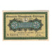 Banknote, Germany, Wurzbach Gemeinde, 25 Pfennig, paysage, 1921, 1921-07-01