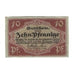 Banknote, Germany, Zwickau Amtshauptmannschaft, 10 Pfennig, paysage, 1920